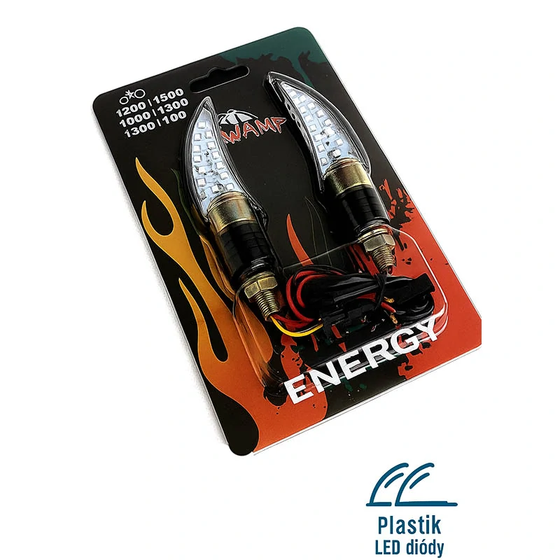 LED smerovky na motorku a štvorkolku 2ks: 15 LED