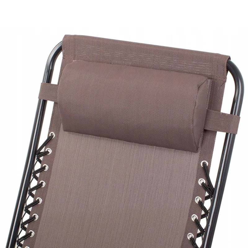 Záhradné ležadlo Gravity Zero do 150kg hnedé