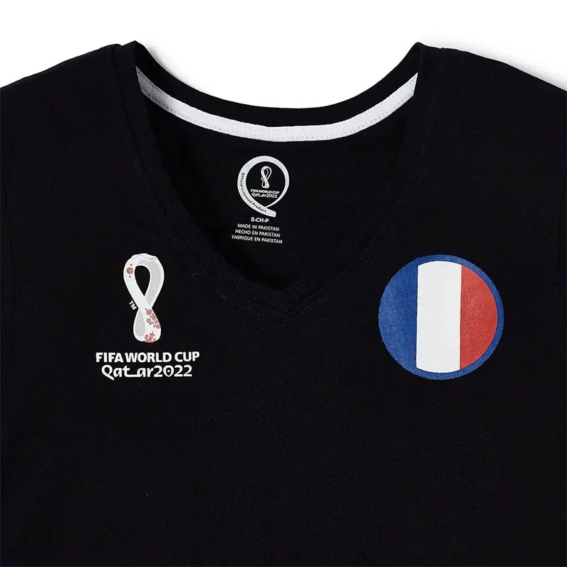 Dámske tričko France CORE – oficiálny dizajn FIFA World Cup™: veľkosť "S"