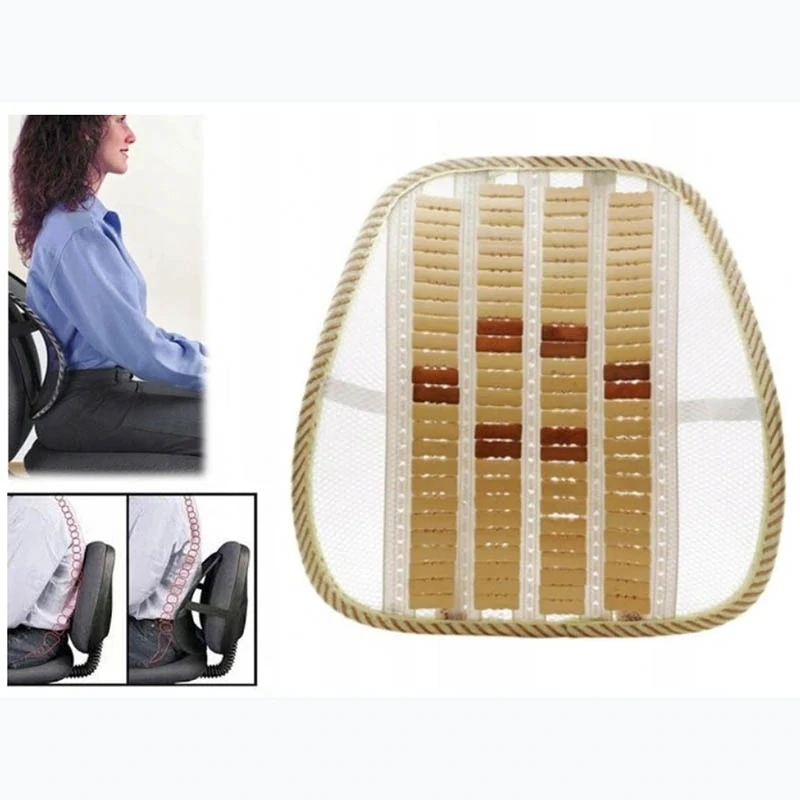 Ortopedická opierka na chrbát s bambusovou podložkou