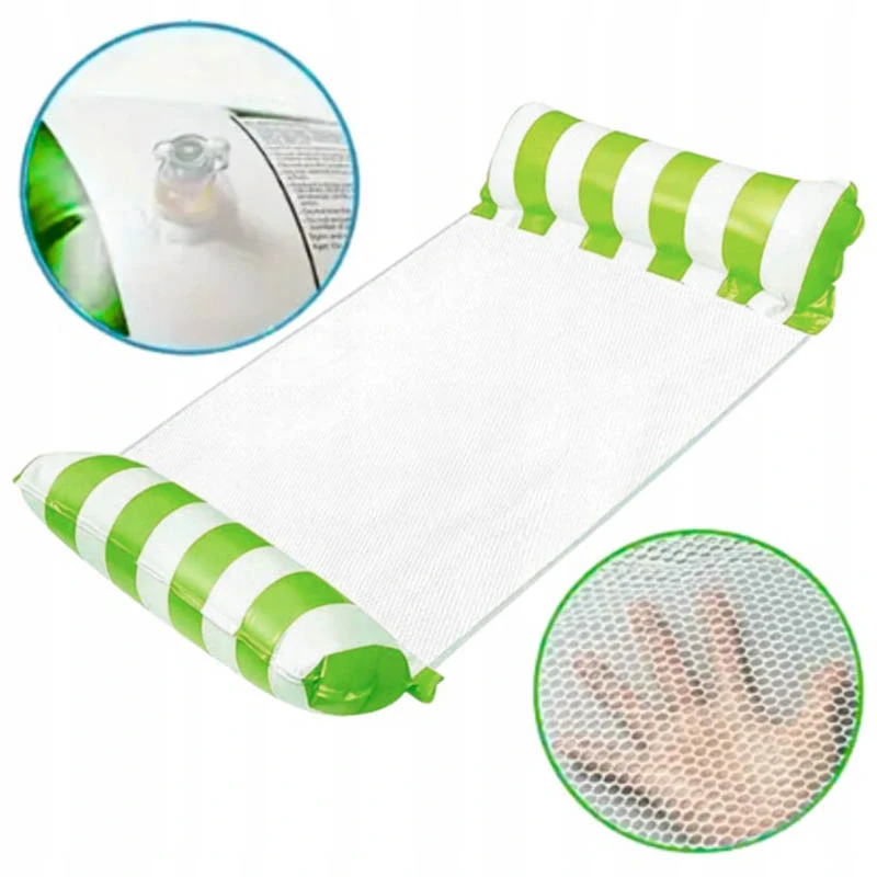 Nafukovací matrac do vody 128x80cm zelený