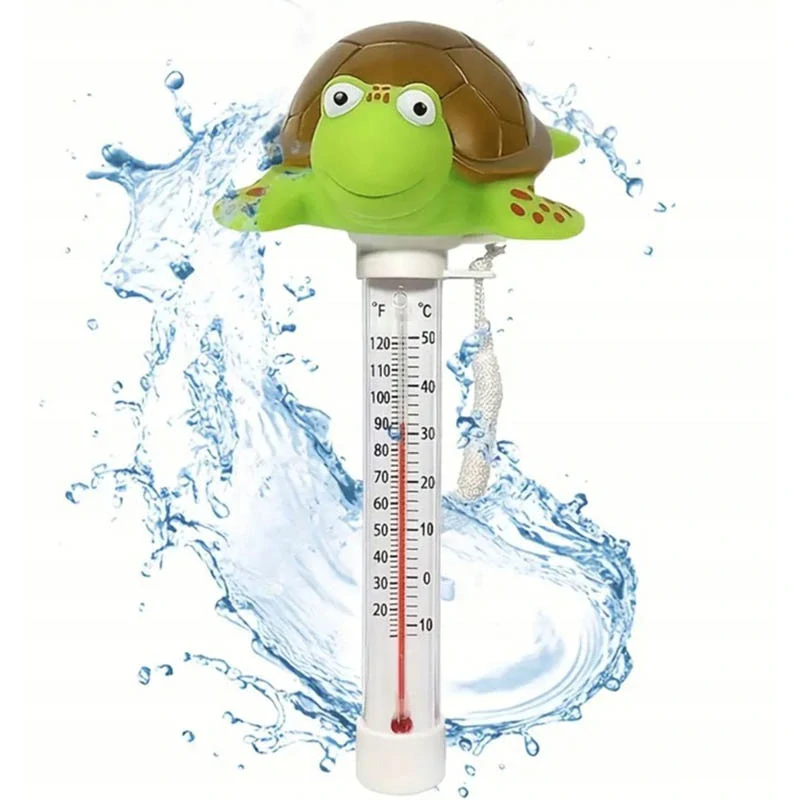 Plávajúci teplomer do bazéna Korytnačka