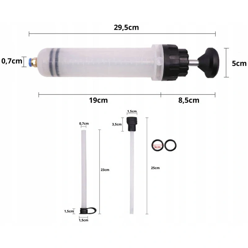 Striekačka - odsávačka oleja 200ml