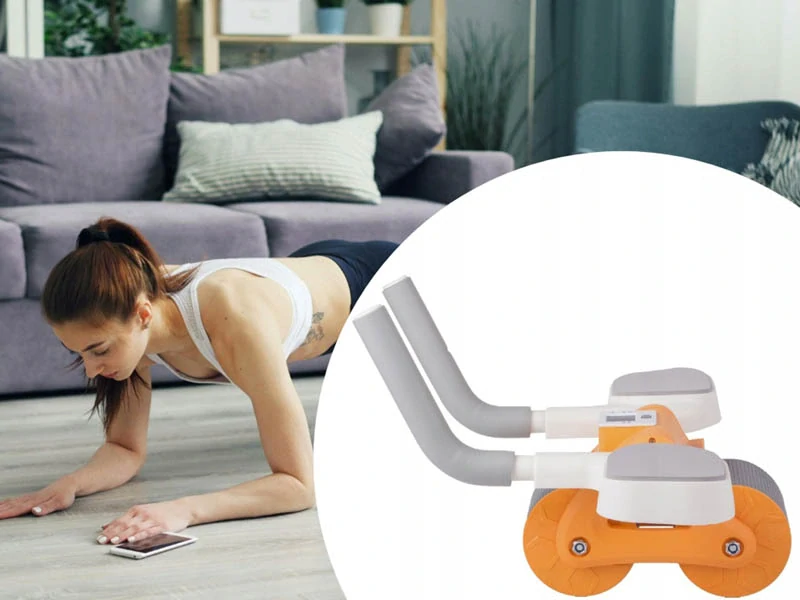 Ab Roller na posilňovanie brušných svalov s počítačom