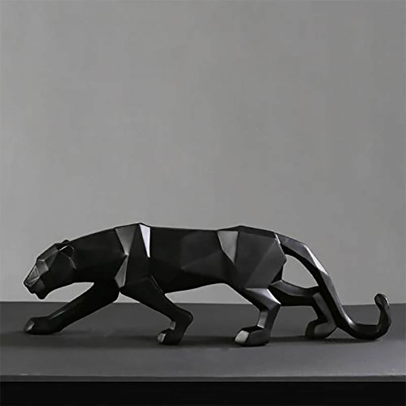 Panter čierny - dekoračná soška: 24 x 4 x 8 cm 