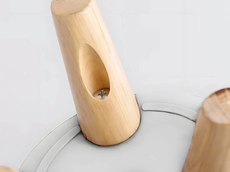 Kvetináč na nožičkách 14cm biely