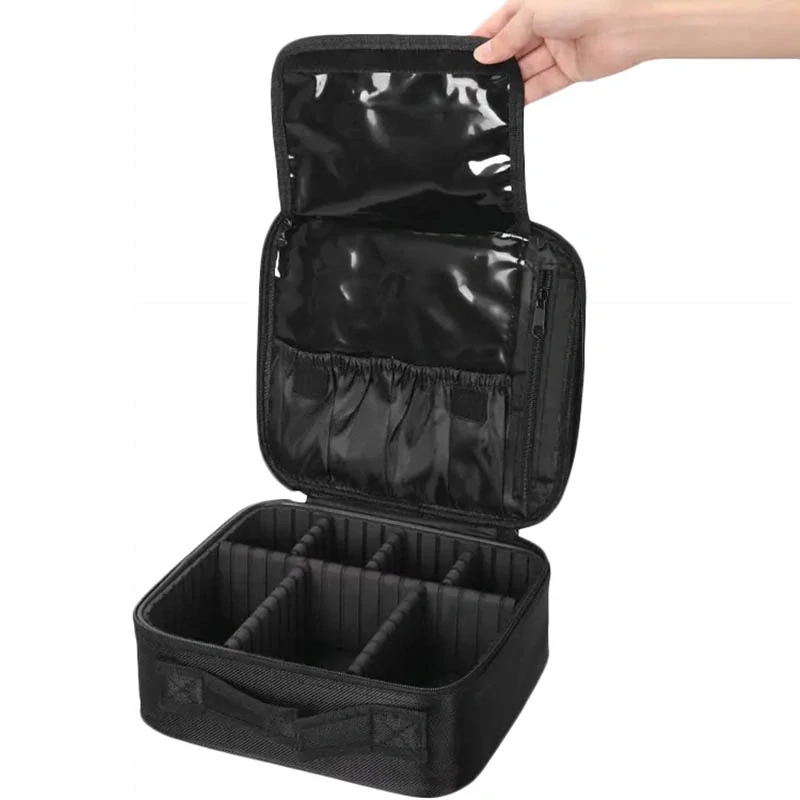 Kozmetický kufrík čierny