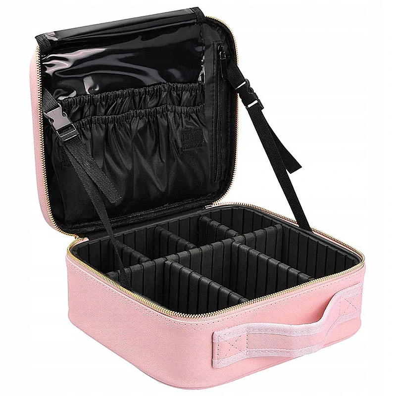 Kozmetický kufrík ružový