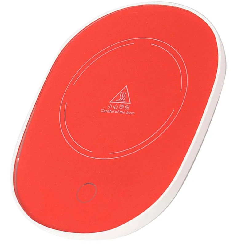 Hrnček s elektrickým ohrievačom červený