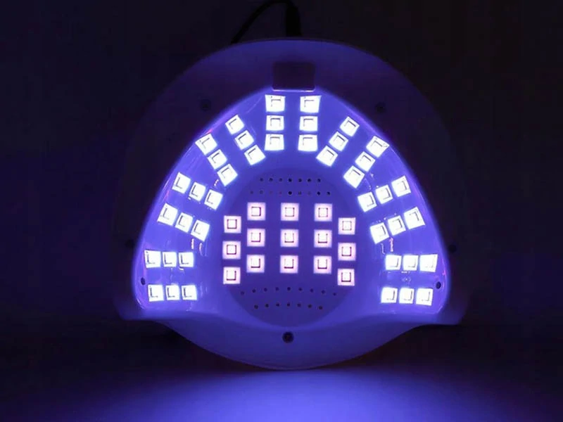 UV/LED lampa na nechty 268W so 57 diódami