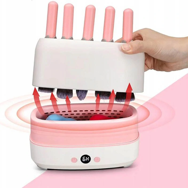 Elektrická sušička na štetce a hubky na líčenie s časovačom