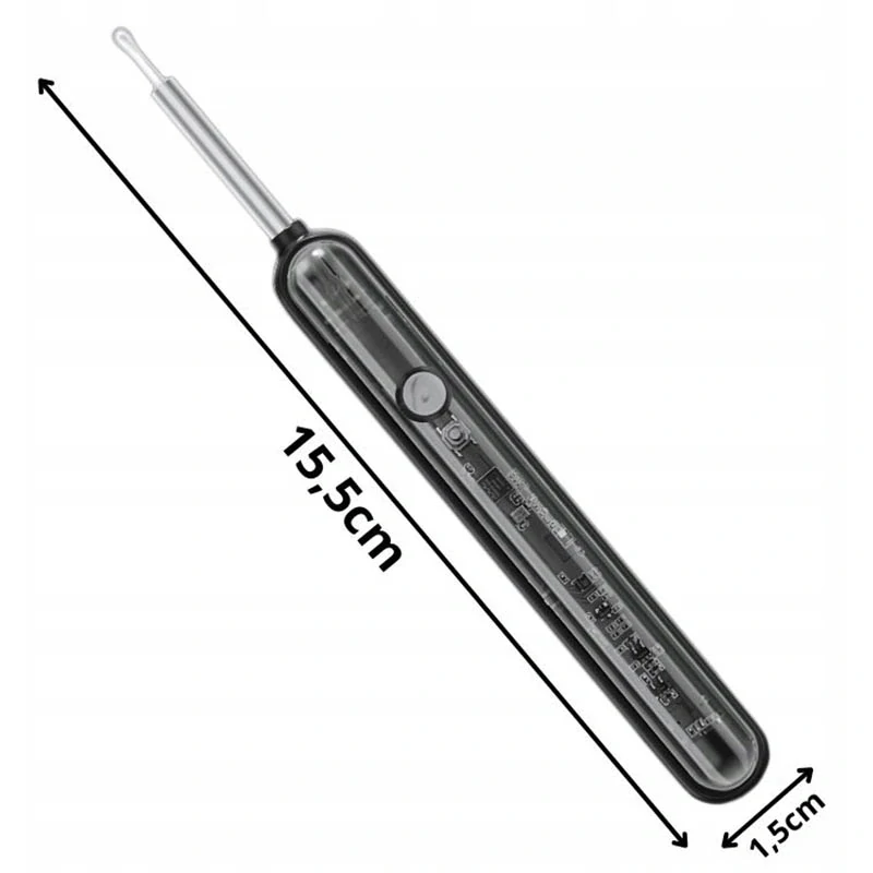 WiFi otoskop s kamerou na bezpečné čistenie uší