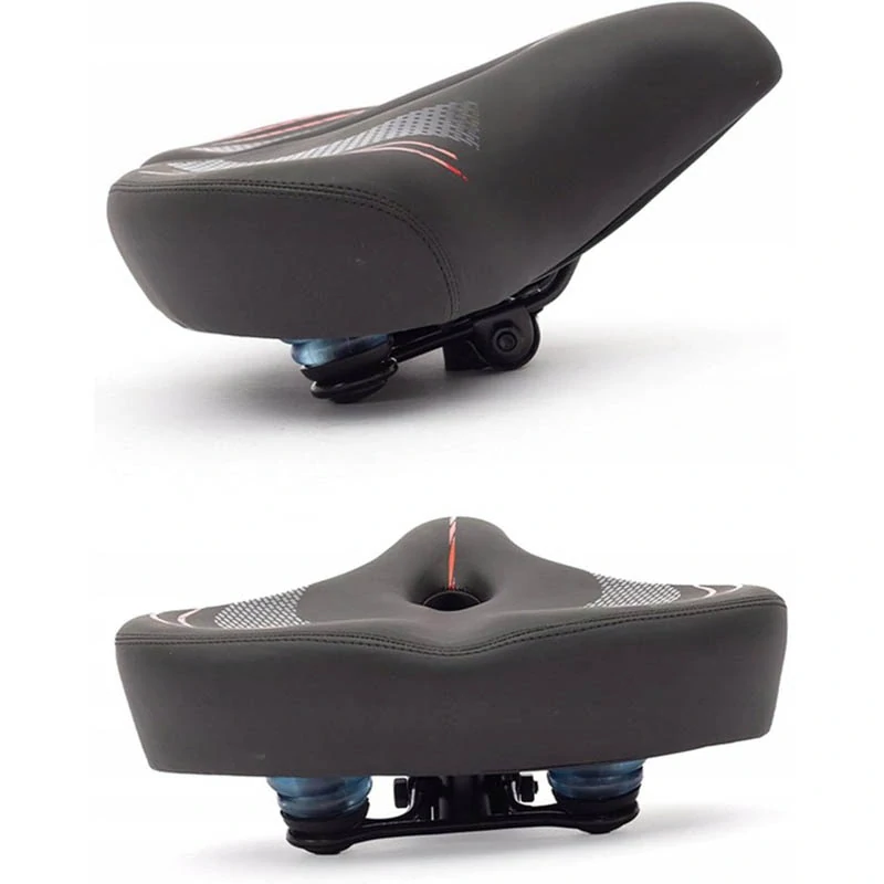 Veľké cyklistické sedlo XXL s odpružením