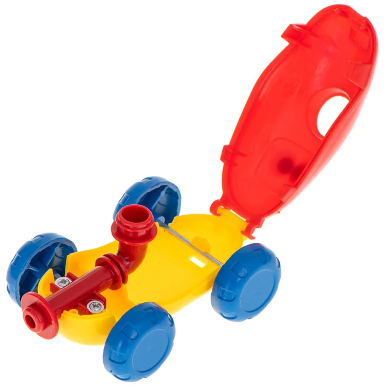 Aerodynamické autíčko s balónovým pohonom a pumpou XXL – 15 dielov