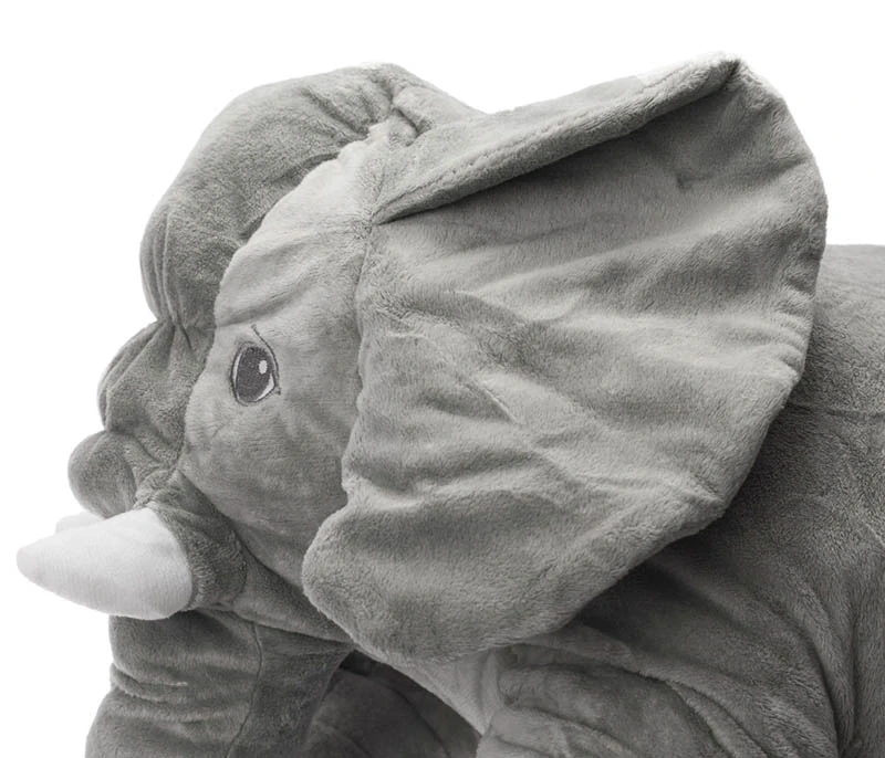 Plyšová hračka – slon sivý 60 cm