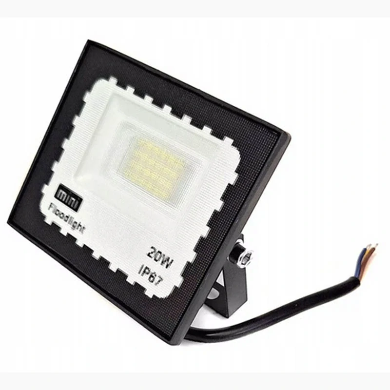LED halogénový mini reflektor 20W s bielym svetlom