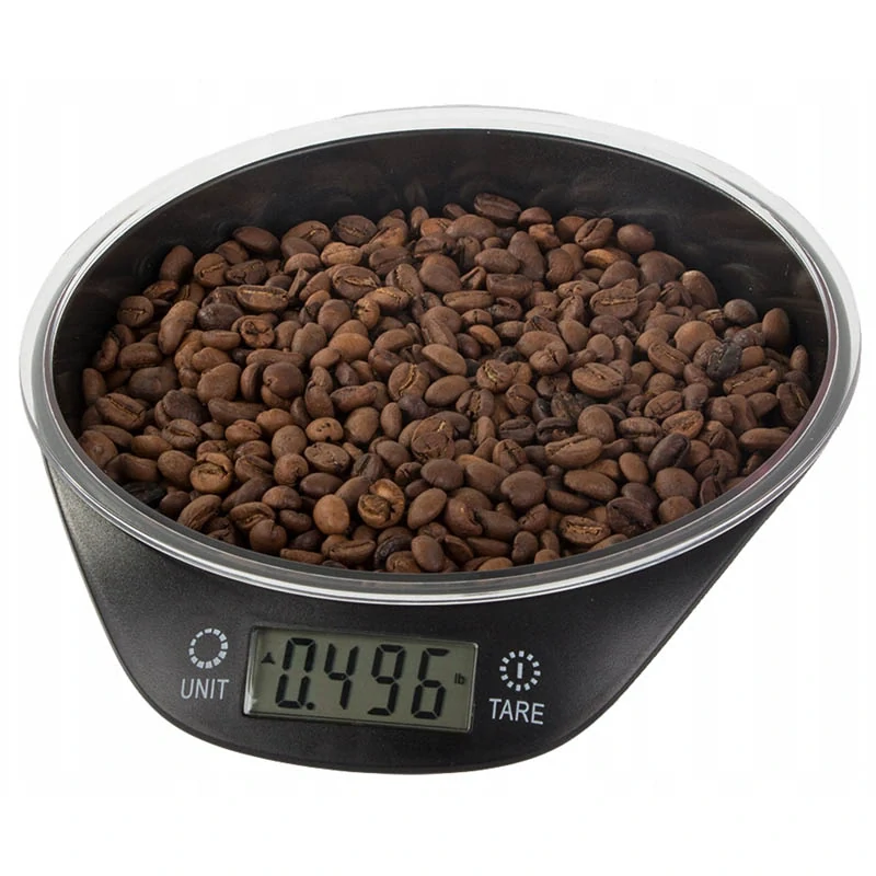 Elektronická kuchynská váha 5 kg čierna