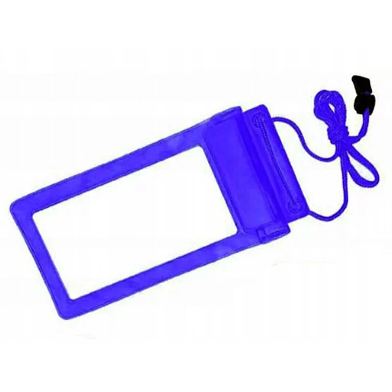 Vodotesné puzdro na telefón 27 × 11 cm tmavomodré