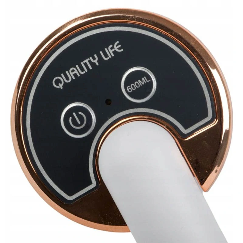 Elektrická pumpa na fľašu na vodu USB biela