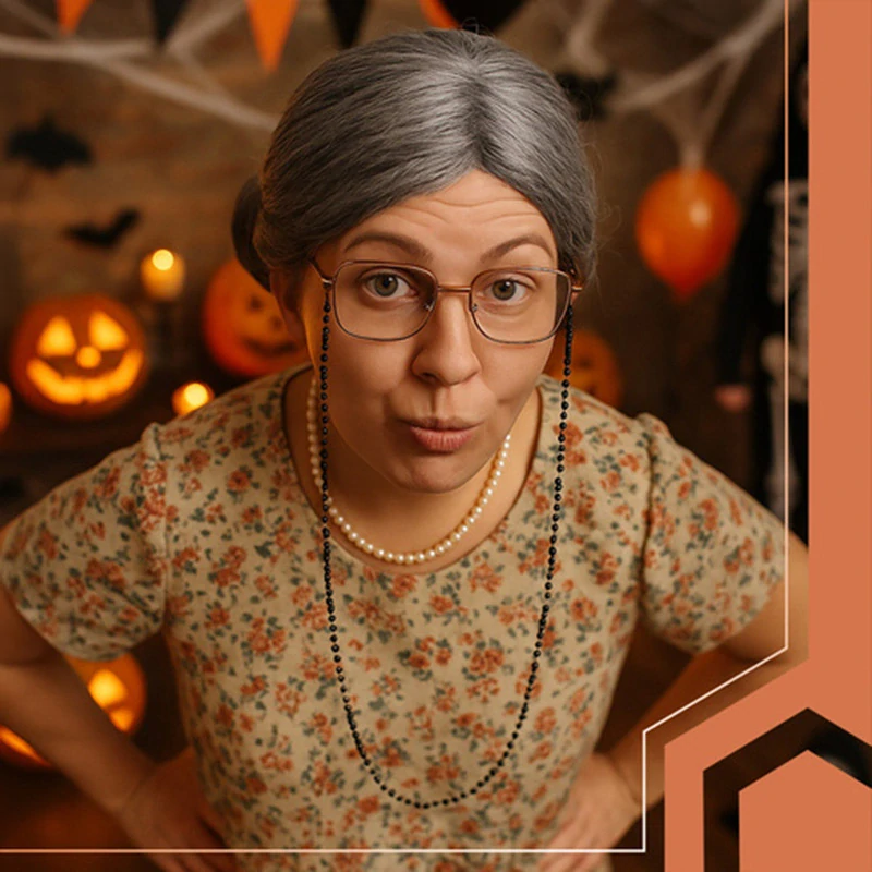 Kostým babičky 5-dielny set