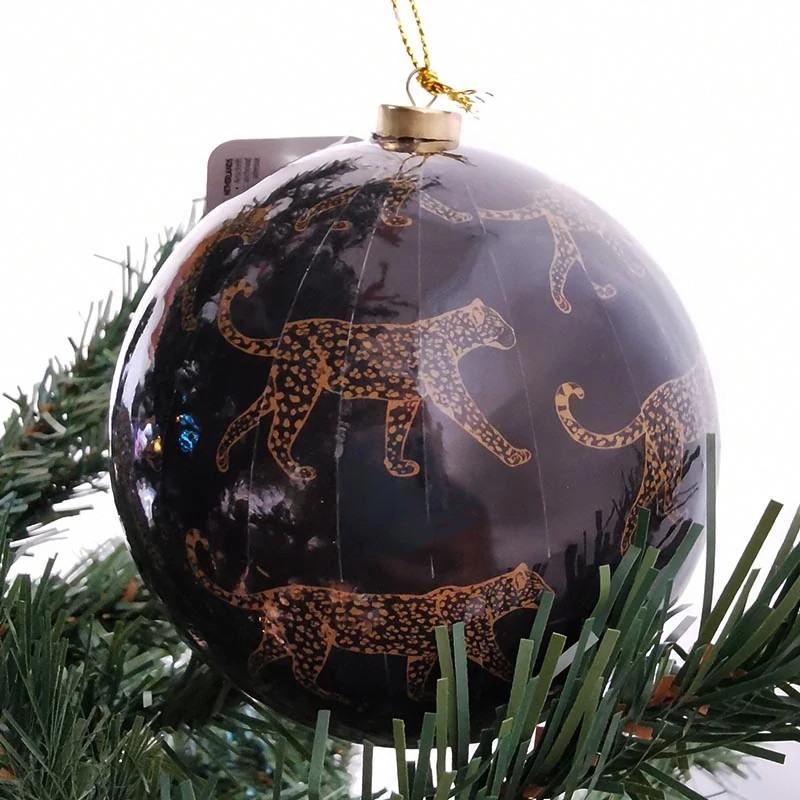 Vianočné gule so zvieracím motívom - 10 kusov