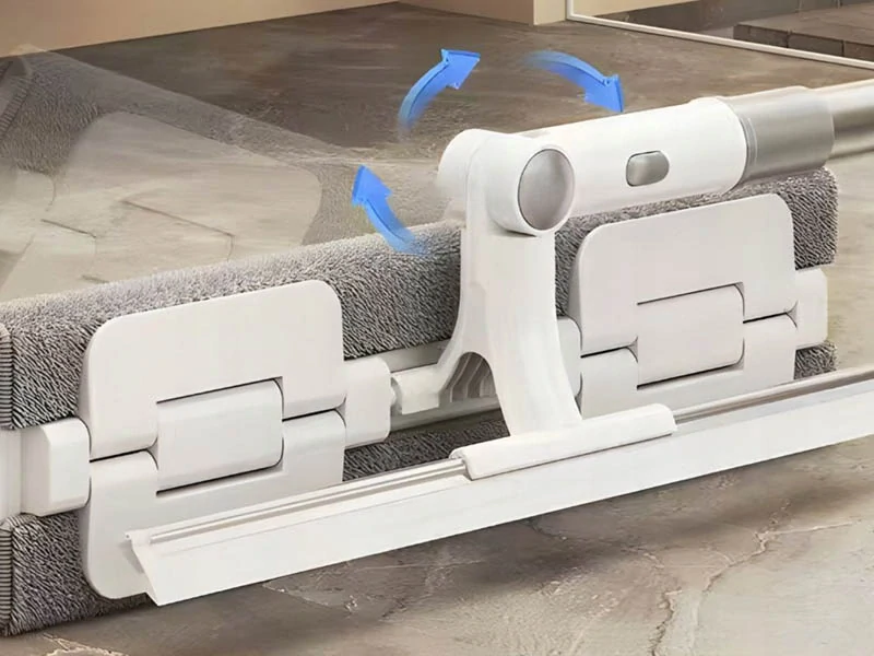 Obojstranná teleskopická stierka z mikrovlákna na okná, podlahy a dlažbu