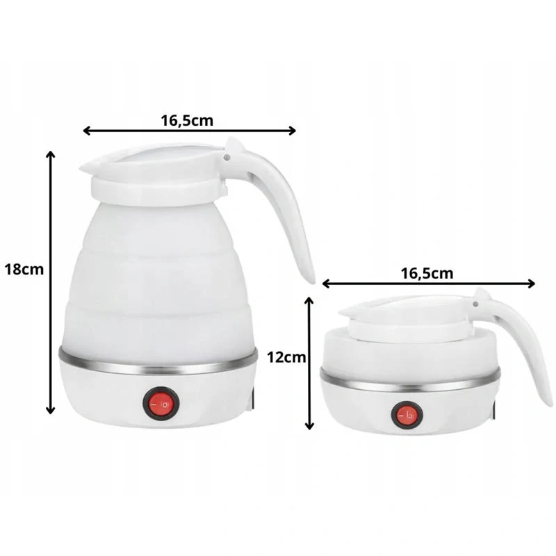 Elektrická cestovná kanvica skladacia 0,6 l