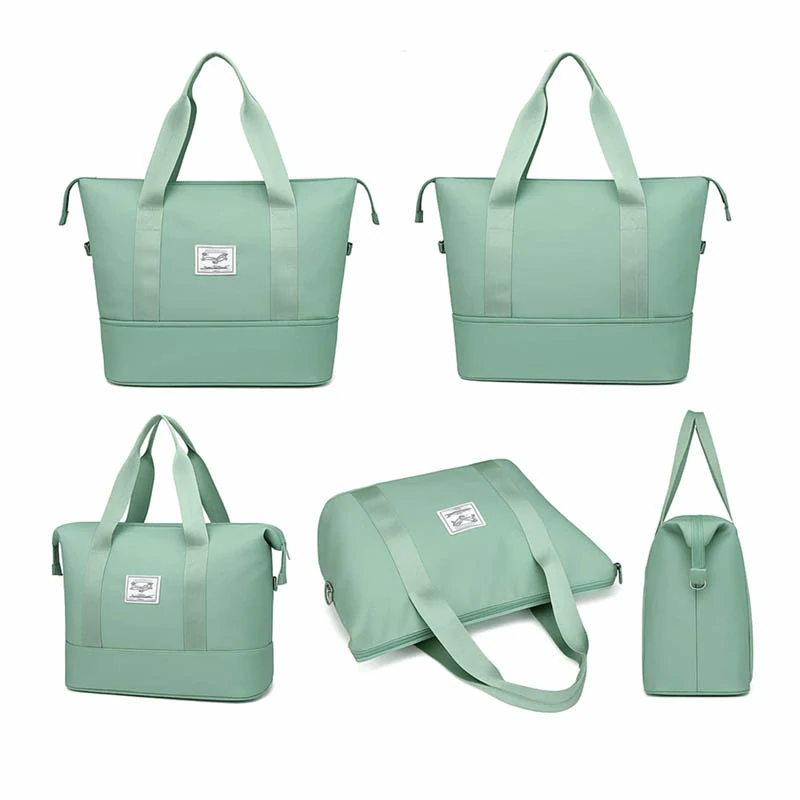 Cestovná taška nastaviteľná zelená