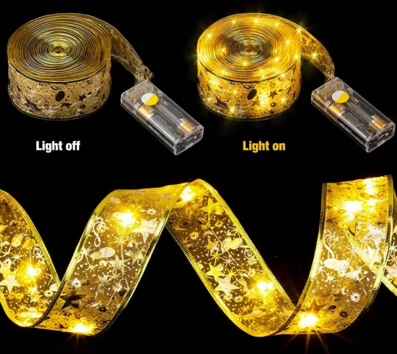 Vianočná LED stuha 10m (100LED)