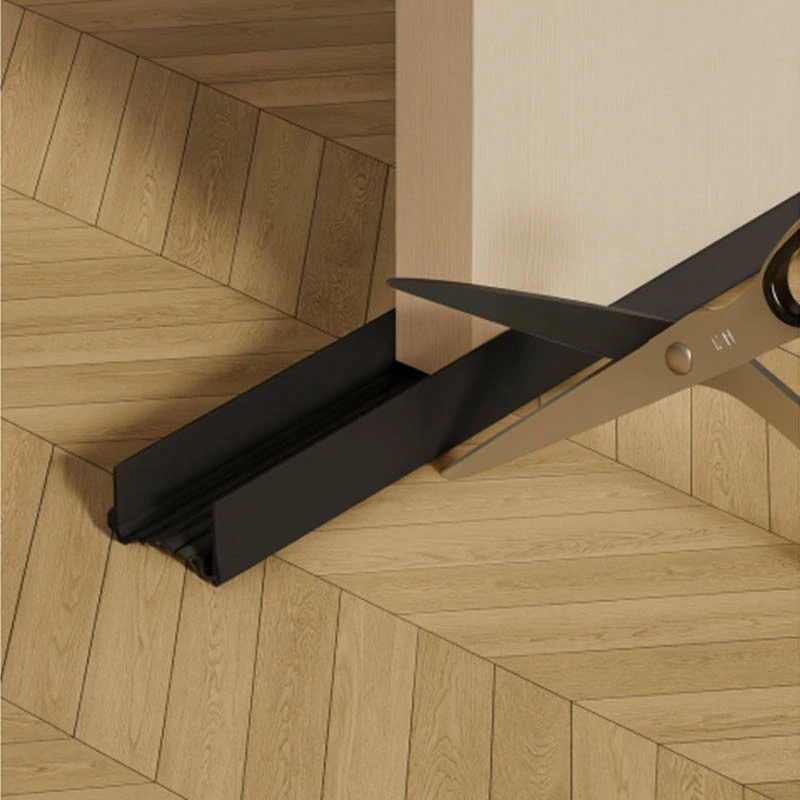 Tesnenie pod dvere 5 × 3 × 100 cm čierne