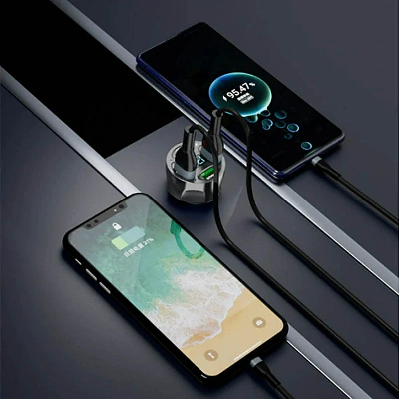 USB nabíjačka do auta 66W