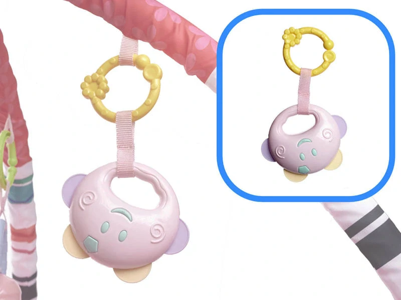 Edukačná podložka pre najmenšíich ružová