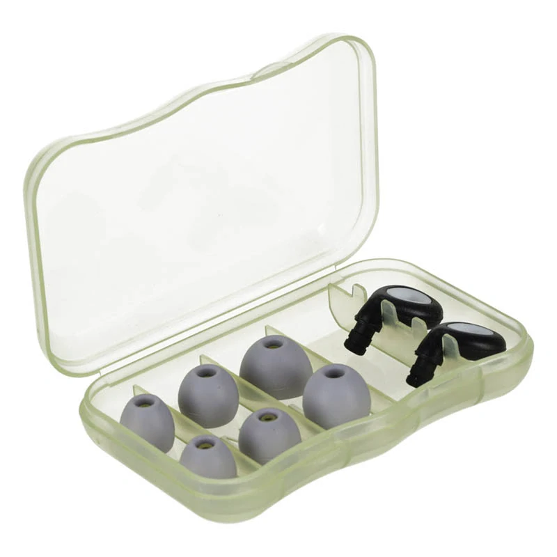 Silikónové zátky do uší na tlmenie hluku – sada 3 veľkostí