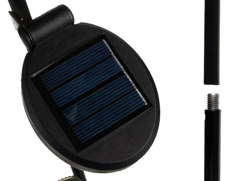 Solárna záhradná LED lampa v tvare páva