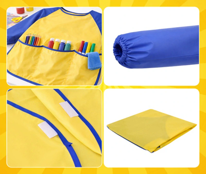 Ochranná detská zástera na maľovanie veľkosť M (110–135 cm)