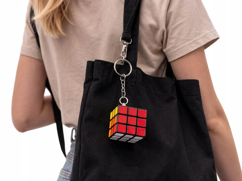 Mini Rubikova kocka prívesok 3 x 3
