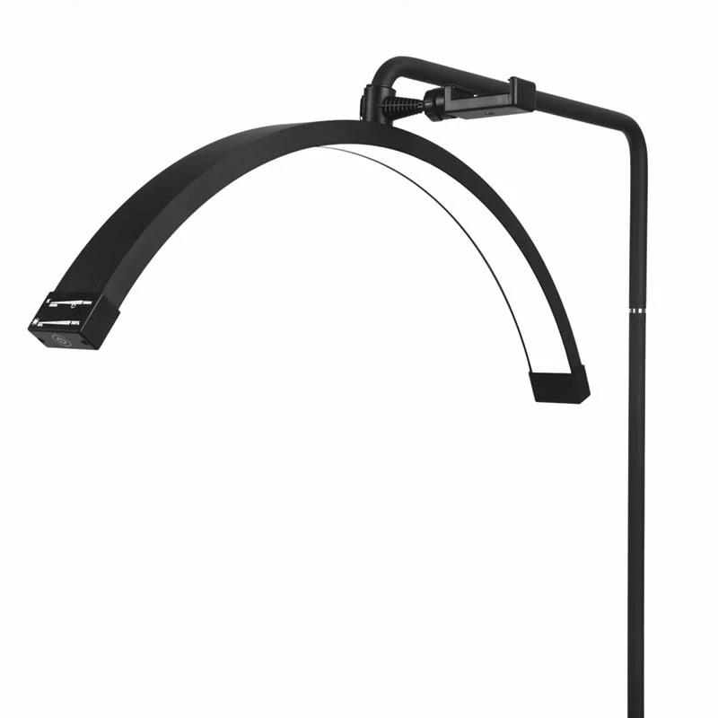 Kozmetická LED lampa polmesiac 40 W čierna