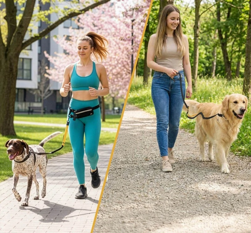 Bedrový pás so šnúrou pre psa