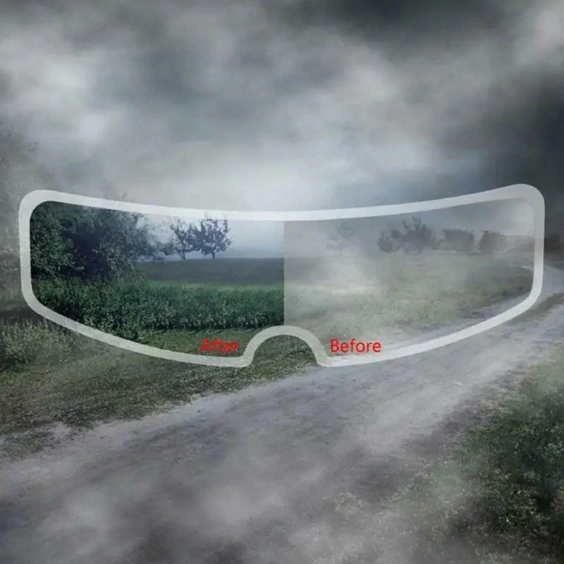 Protizahmlievacia fólia na prilbu