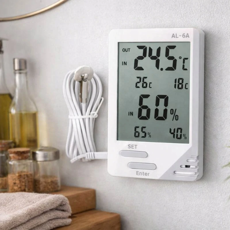Digitálna meteostanica s externou sondou AL-6A