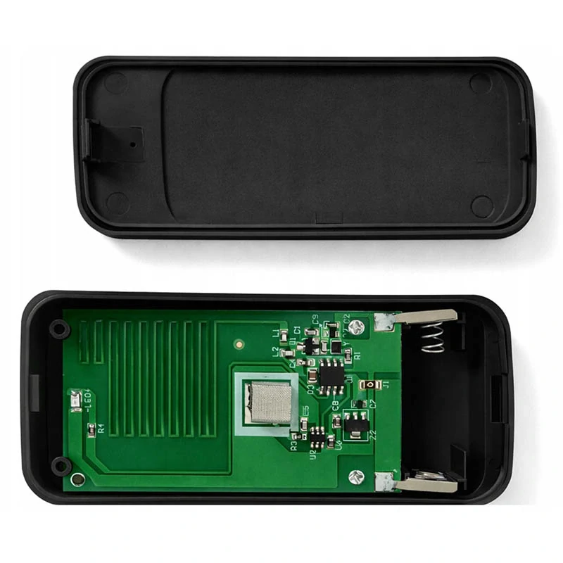 Bezdrôtový zvonček na dvere s dosahom 300 m čierny