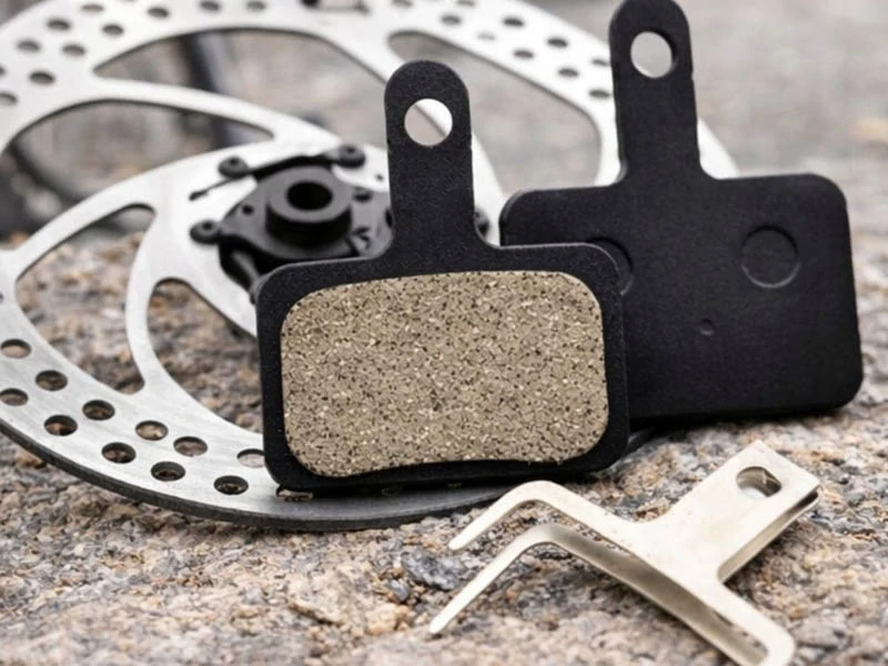 Brzdové doštičky na kotúčové brzdy bicykla