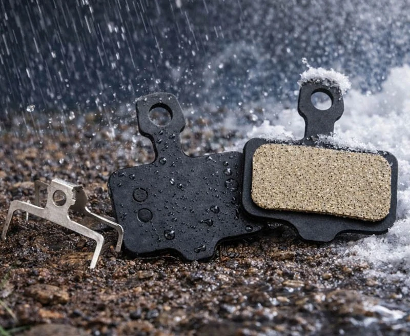 Brzdové doštičky na kotúčové brzdy bicykla