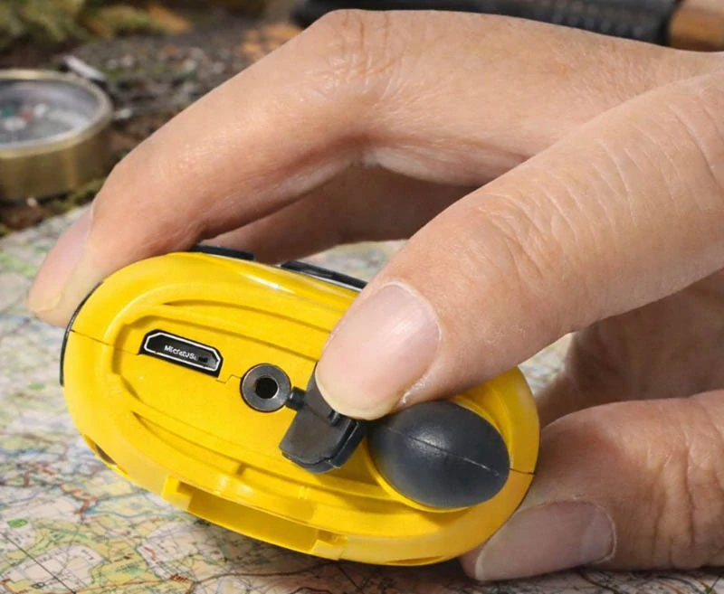 Vysielačky Baofeng BF-T6 – žlté, sada 2 ks