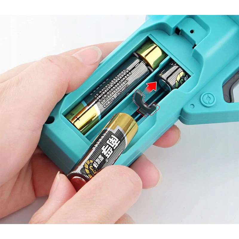 Bublinková pištoľ automatická s LED osvetlením a náplňami