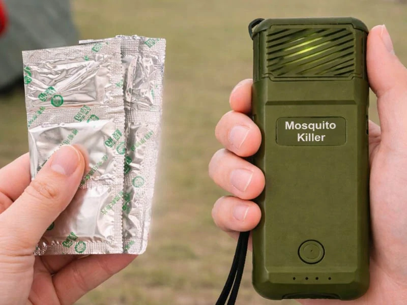 Odpudzovač komárov USB zelený