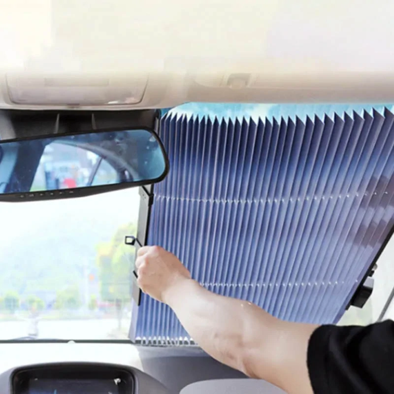 Roleta na čelné sklo auta 150 × 65 cm