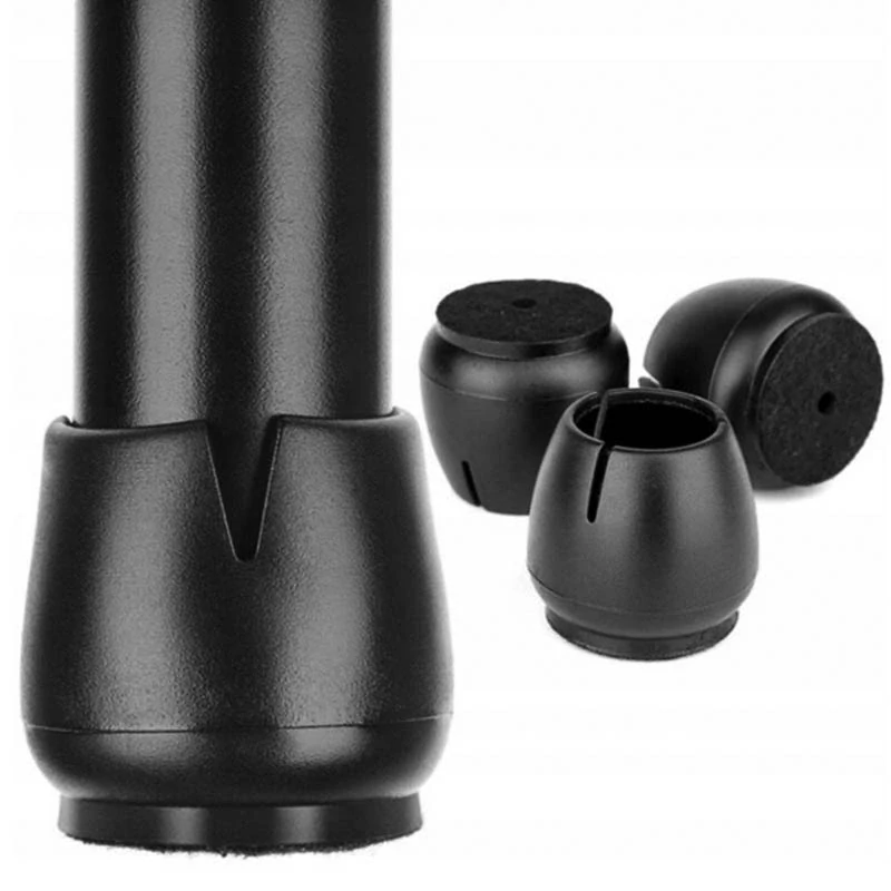 Silikónové návleky na nohy stoličiek 2 cm / 2,5 cm – 4 ks