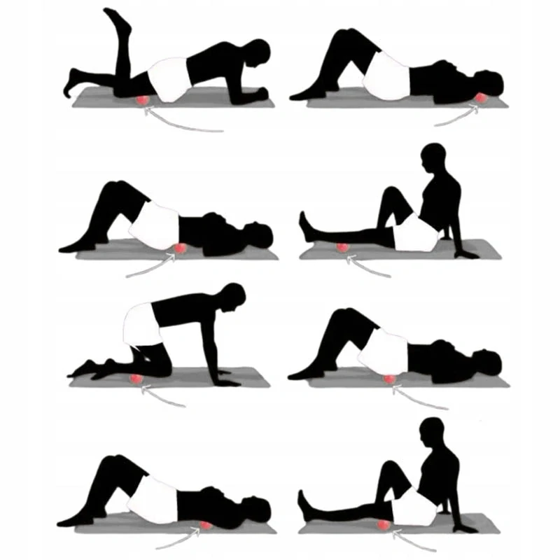 Masážna loptička 6,5 cm