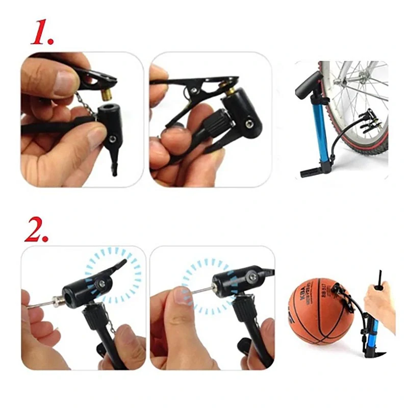 Pumpa na bicykel s držiakom a príslušenstvom